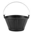 Cubo de Caucho Italiano 10 Litros Ref. BKC10BM