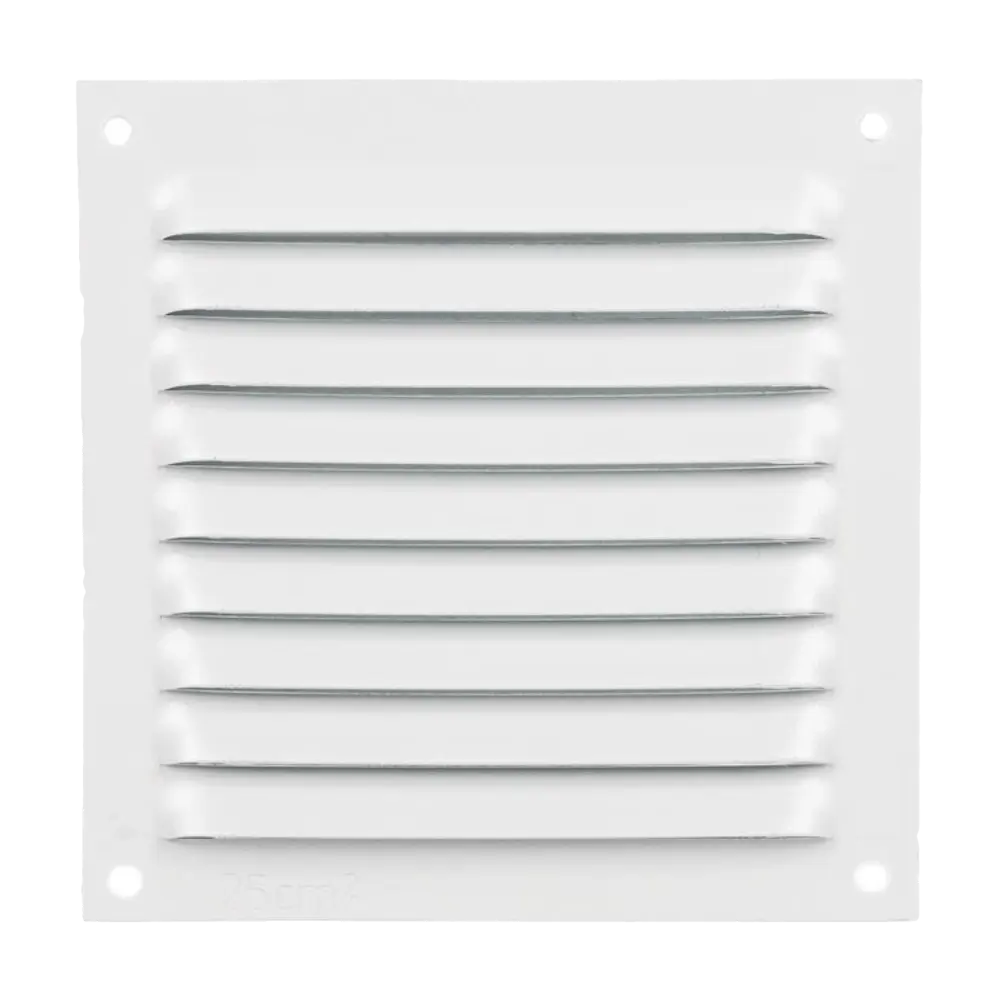 Rejilla de Ventilación Aluminio Blanco