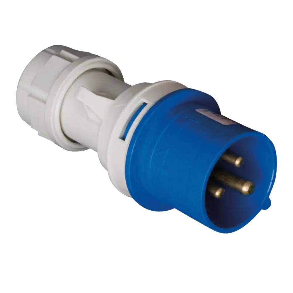 Clavija Cetac 3P 16A IP44 Azul Ref. 002300332 
