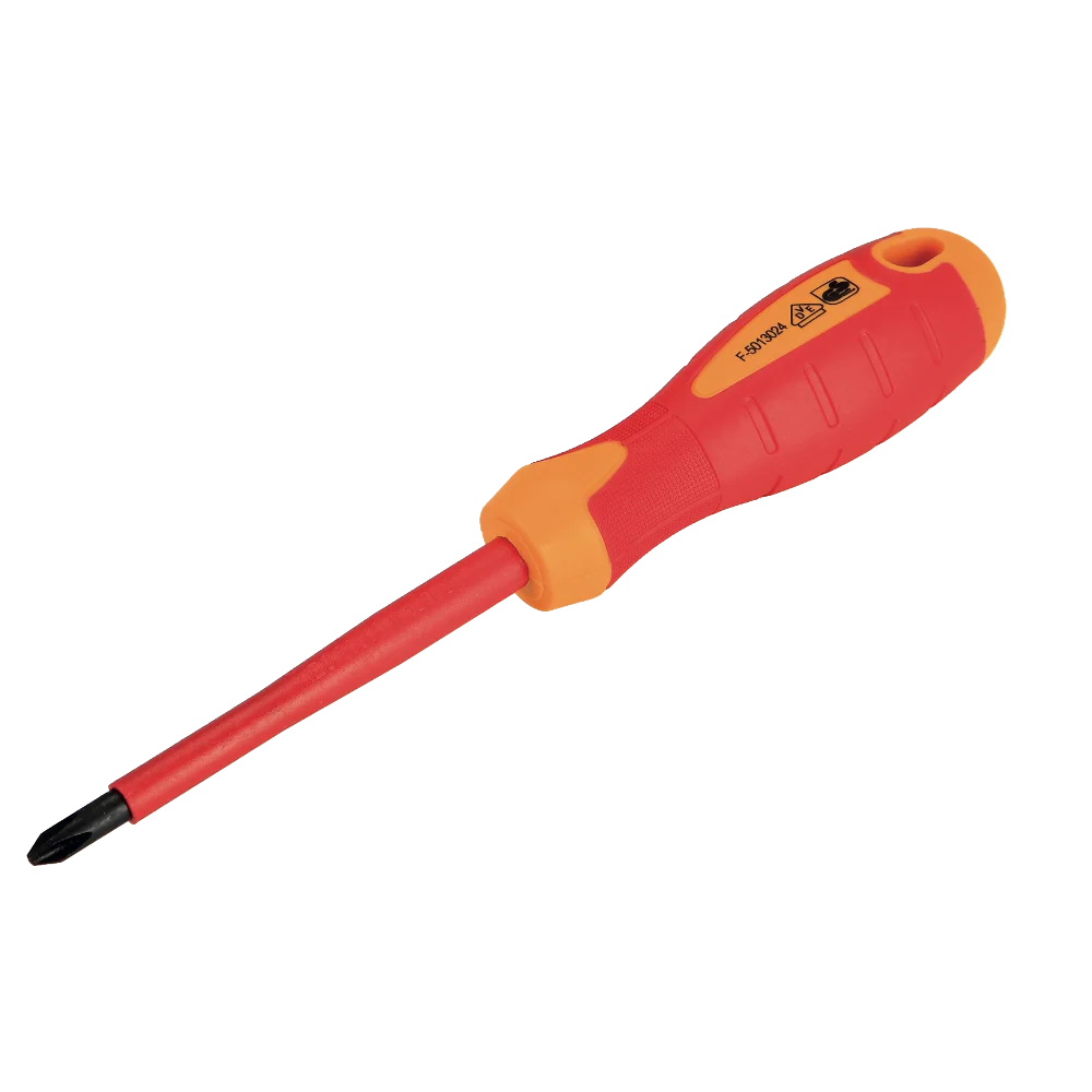 Destornillador Phillips Aislado Punta Magnética Orange