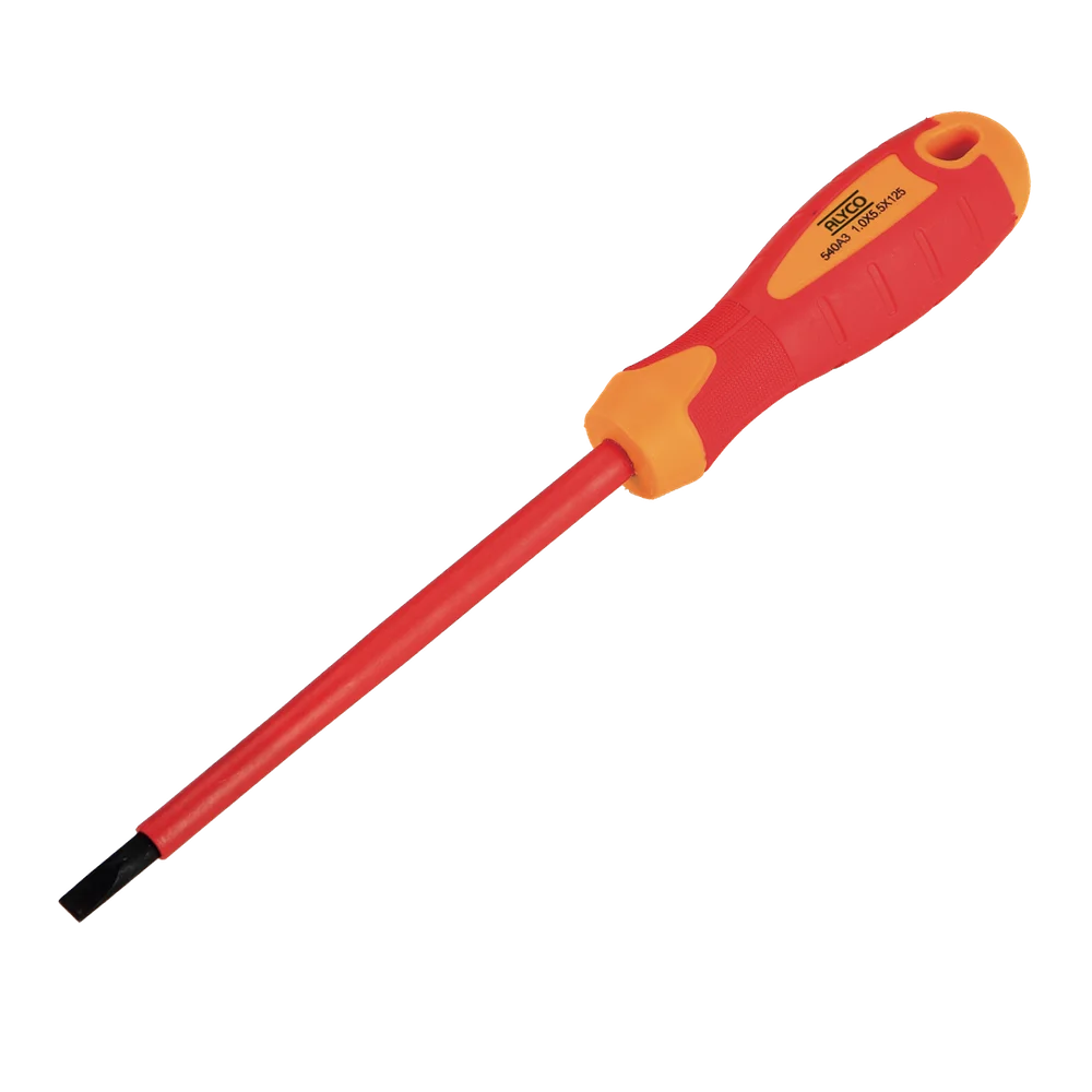 Destornillador Plano Aislado Punta Magnética Orange  x 100 mm Ref. 170384