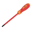 Destornillador Plano Aislado Punta Magnética Orange  x 100 mm Ref. 170384
