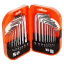 Juego de 18 Llaves Allen y Torx Combinadas Ref. 170622