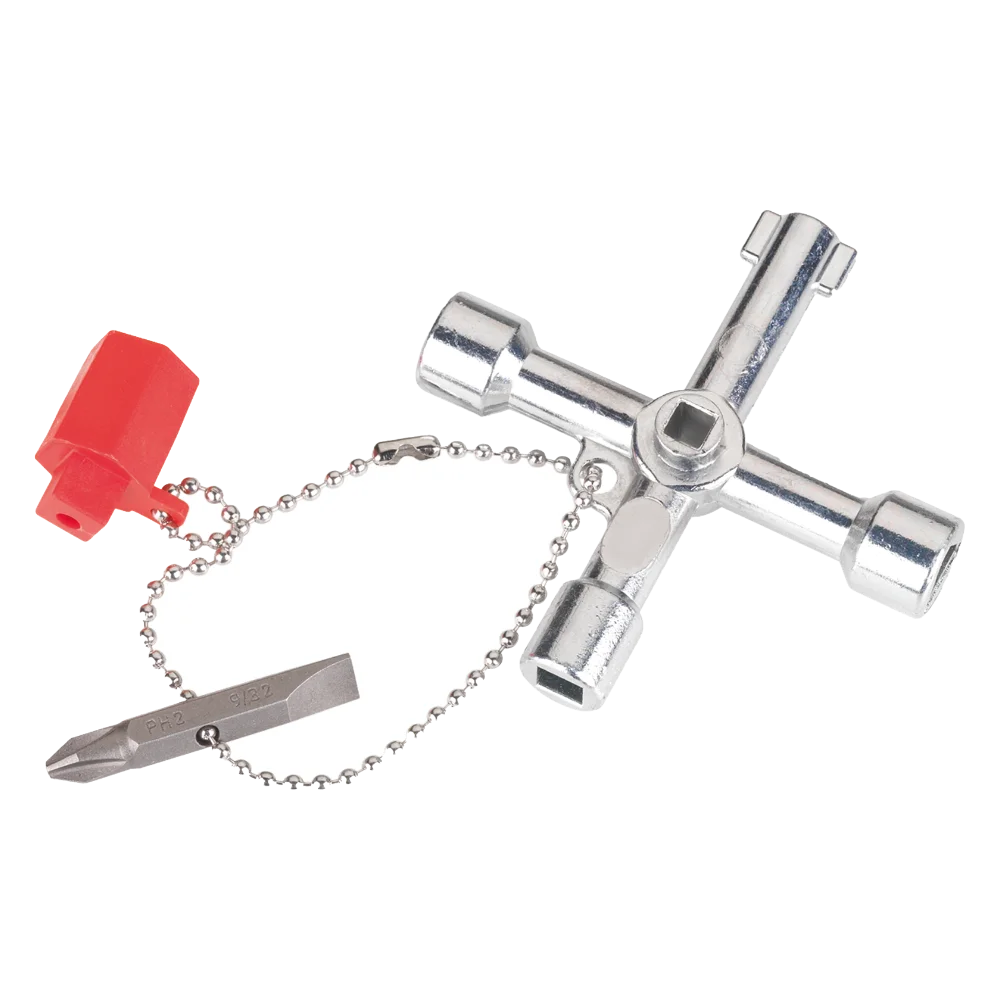 Llave de Cabina Agua, Gas y Electricidad 60 mm Ref. 191990
