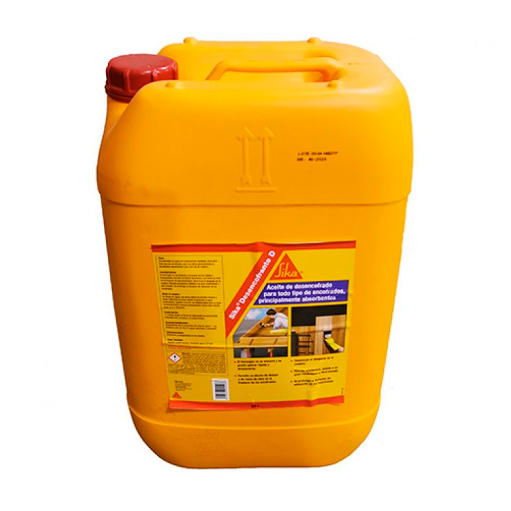 Sika Desencofrante D Aceite de Desencofrado 25 Litros