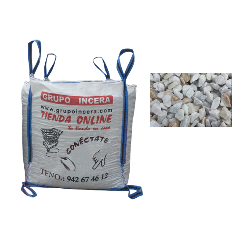 Saca Triturado Mármol Blanco Nº7 20-25 
