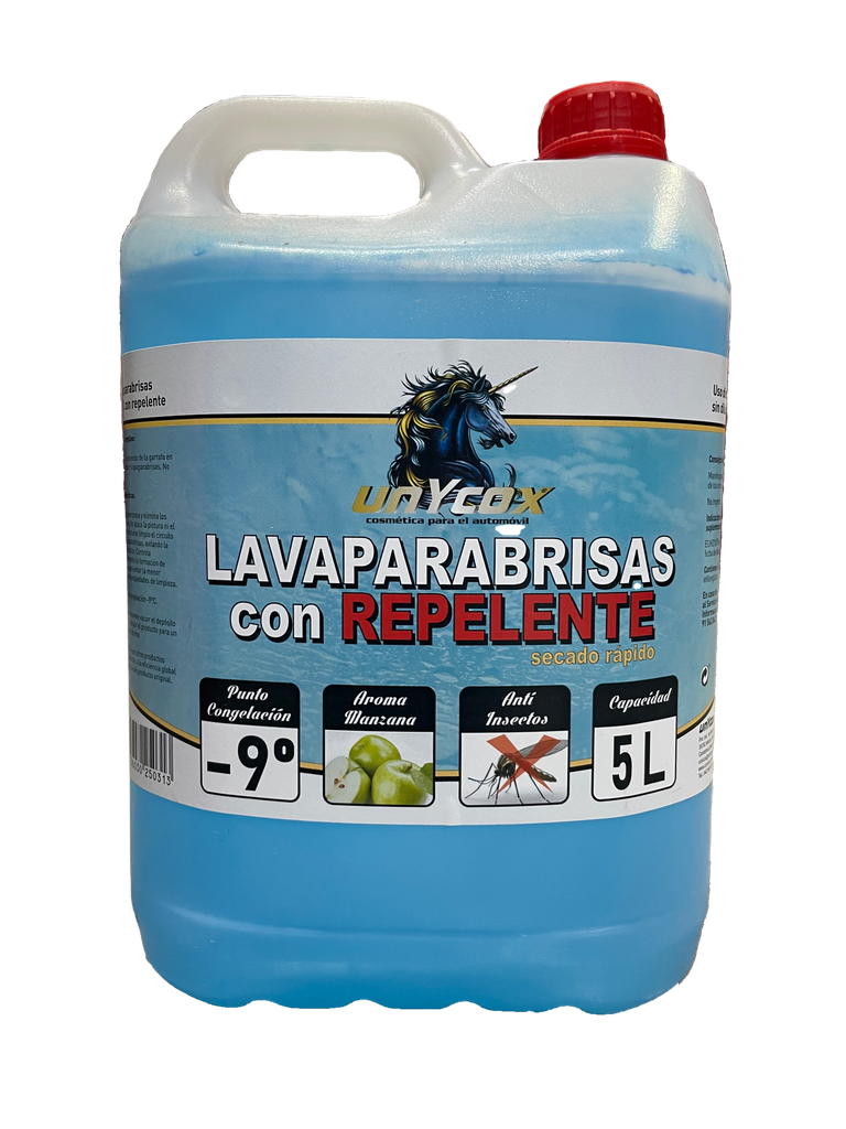 Lavaparabrisas Repelente Lluvia 5 Litros Ref. XLAPARE5L