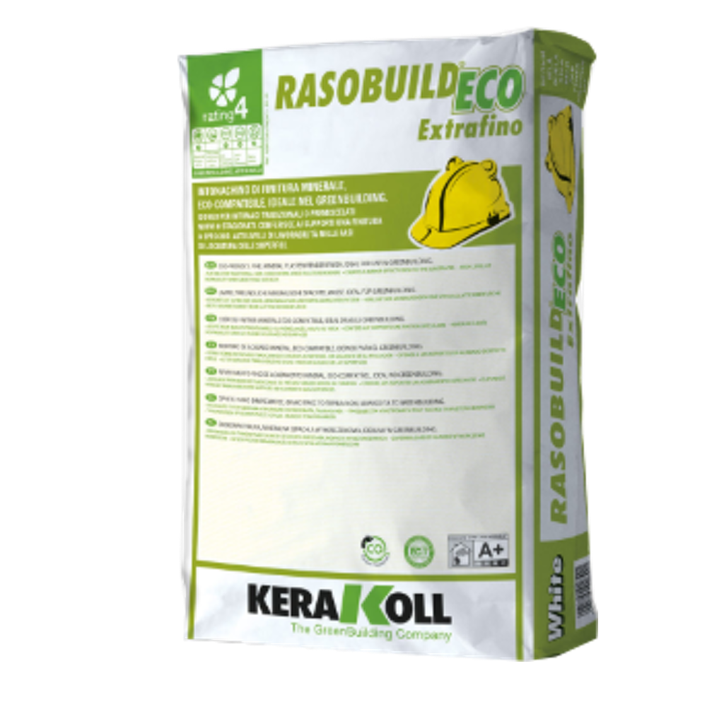 Saco Rasobuild Eco Extrafino Blanco 20 Kg Ref. K01842