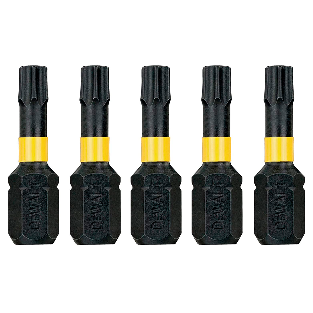 Punta Torsión de Impacto Torx 25 (✡) 25 mm Ref. DT7382T-QZ