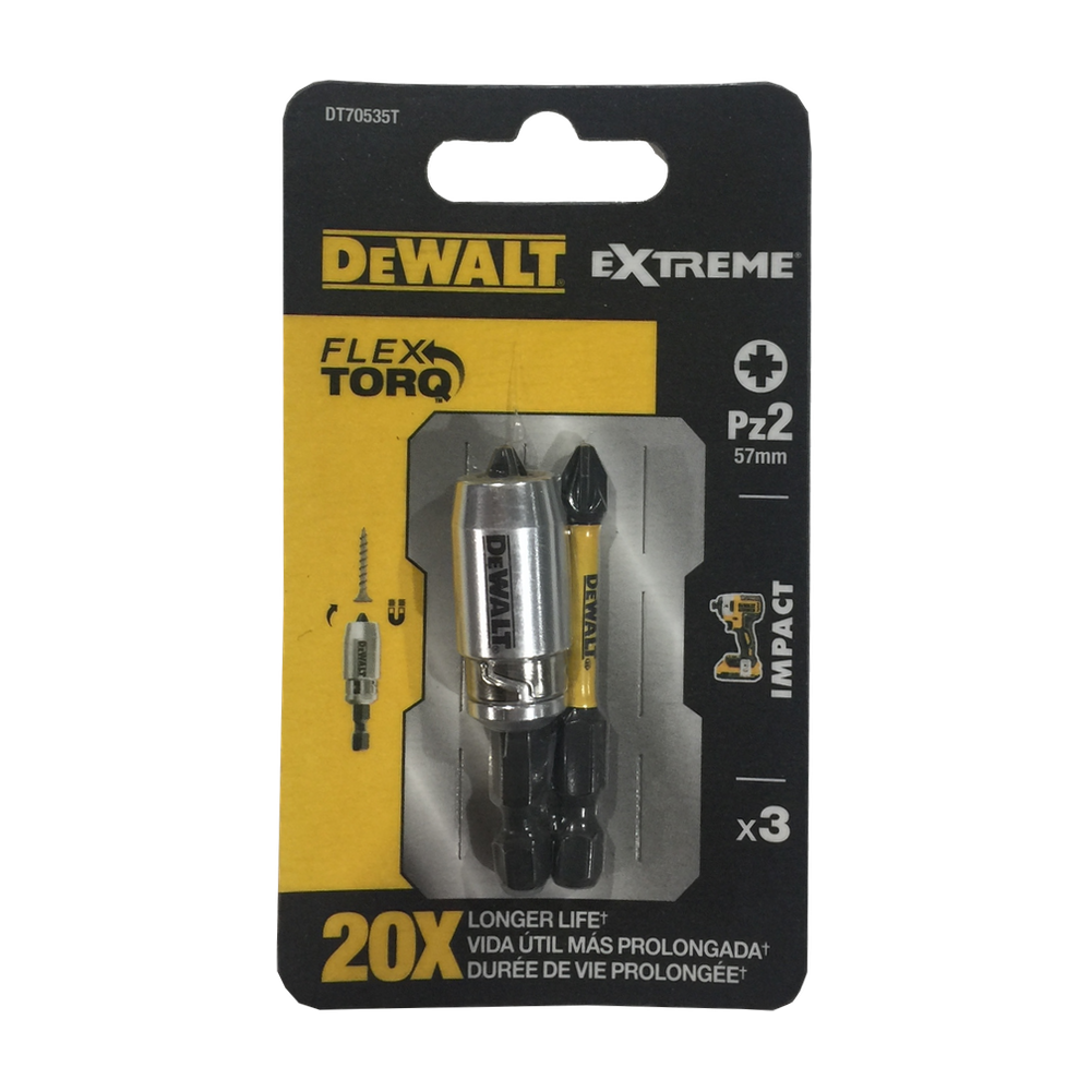 Punta torsión PZ2 (☆) 57 mm Ref. DT70535T-QZ