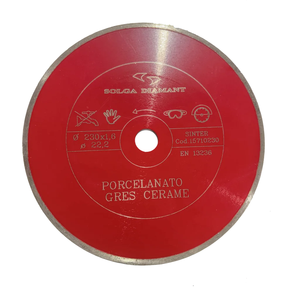 Disco Banda Roja Continua 230 mm
