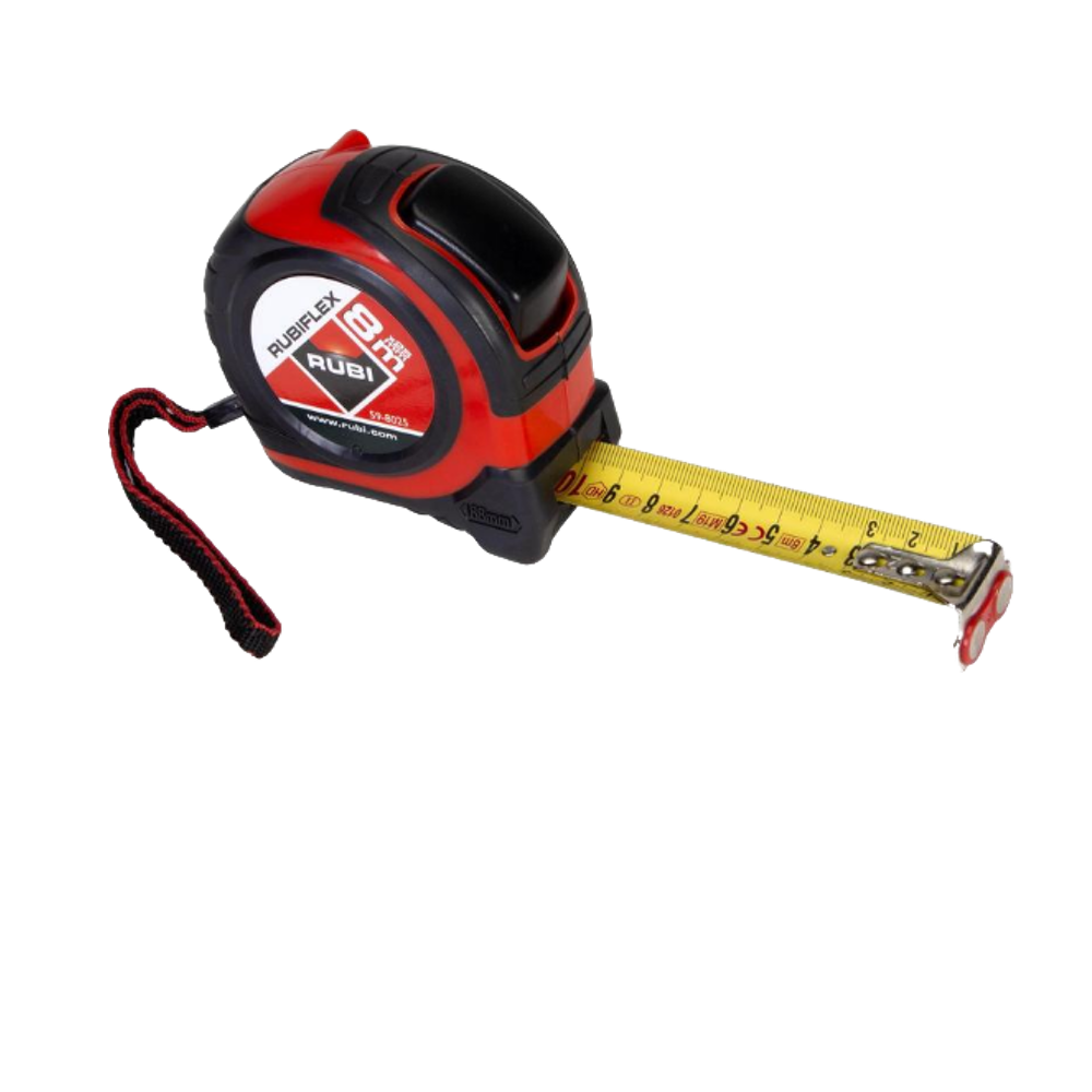 Flexómetro Rubiflex 8mx25mm Ref. 75902