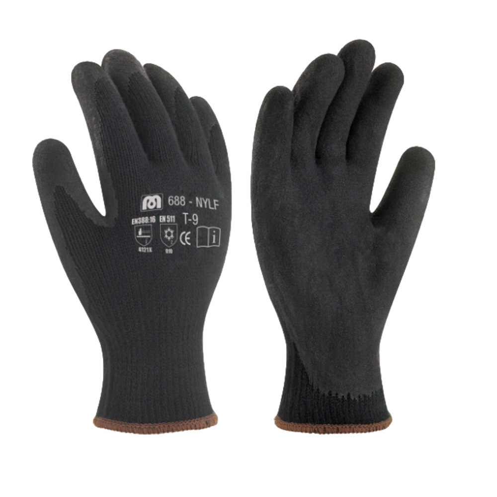 Guante nylon negro  Ref: 688-NYLF