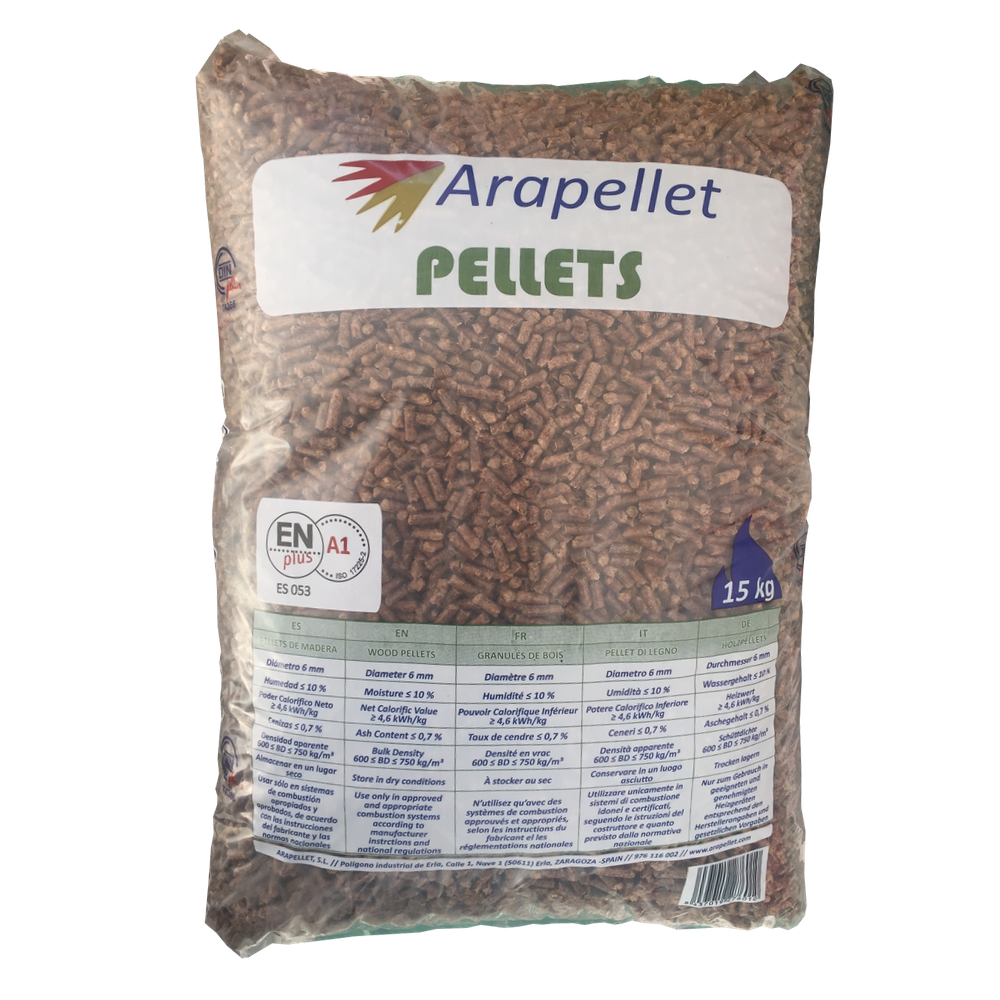 Saco Pellets 15 Kg