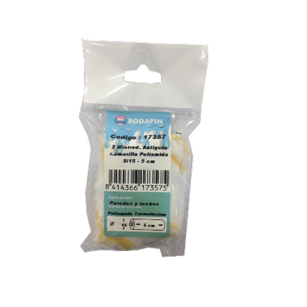 Minirodillo Antigota Raya Amarilla D/17 5 cm  Ref: 17357