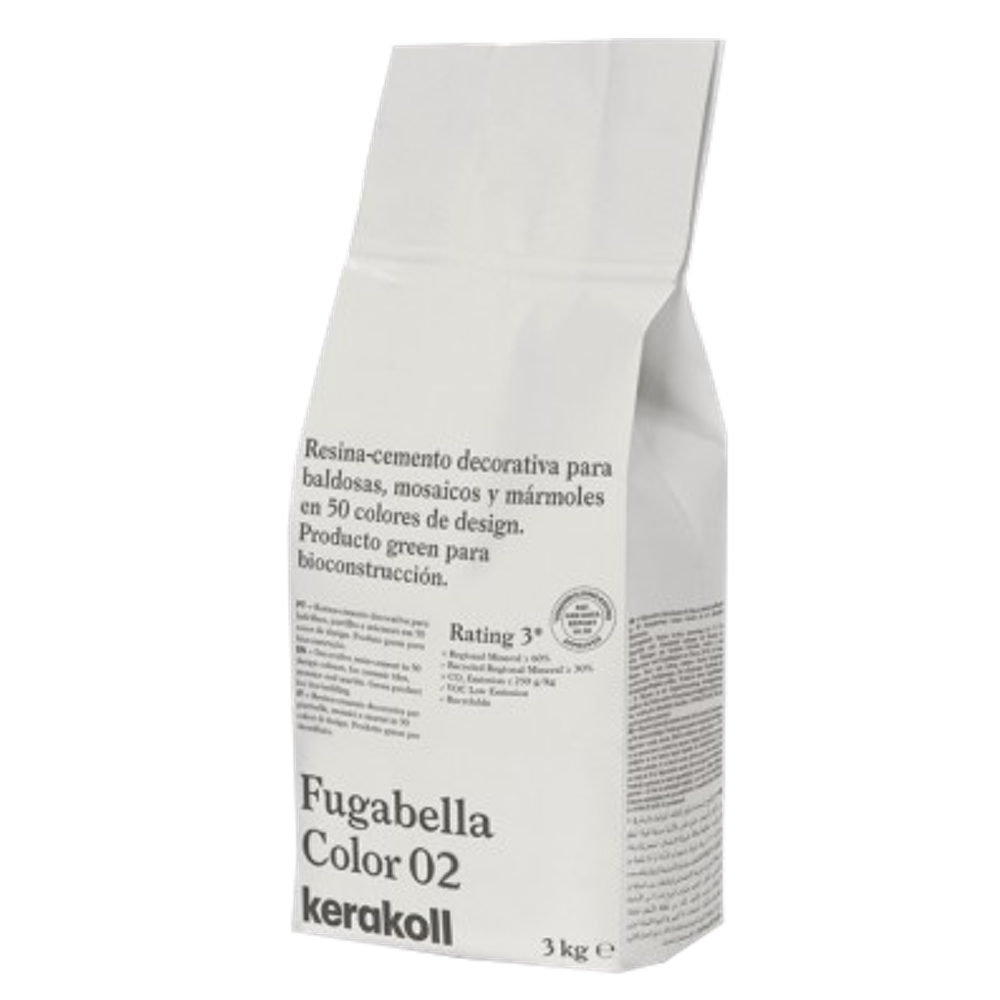 Saco Rejunteo Fugabella Color 3 Kg