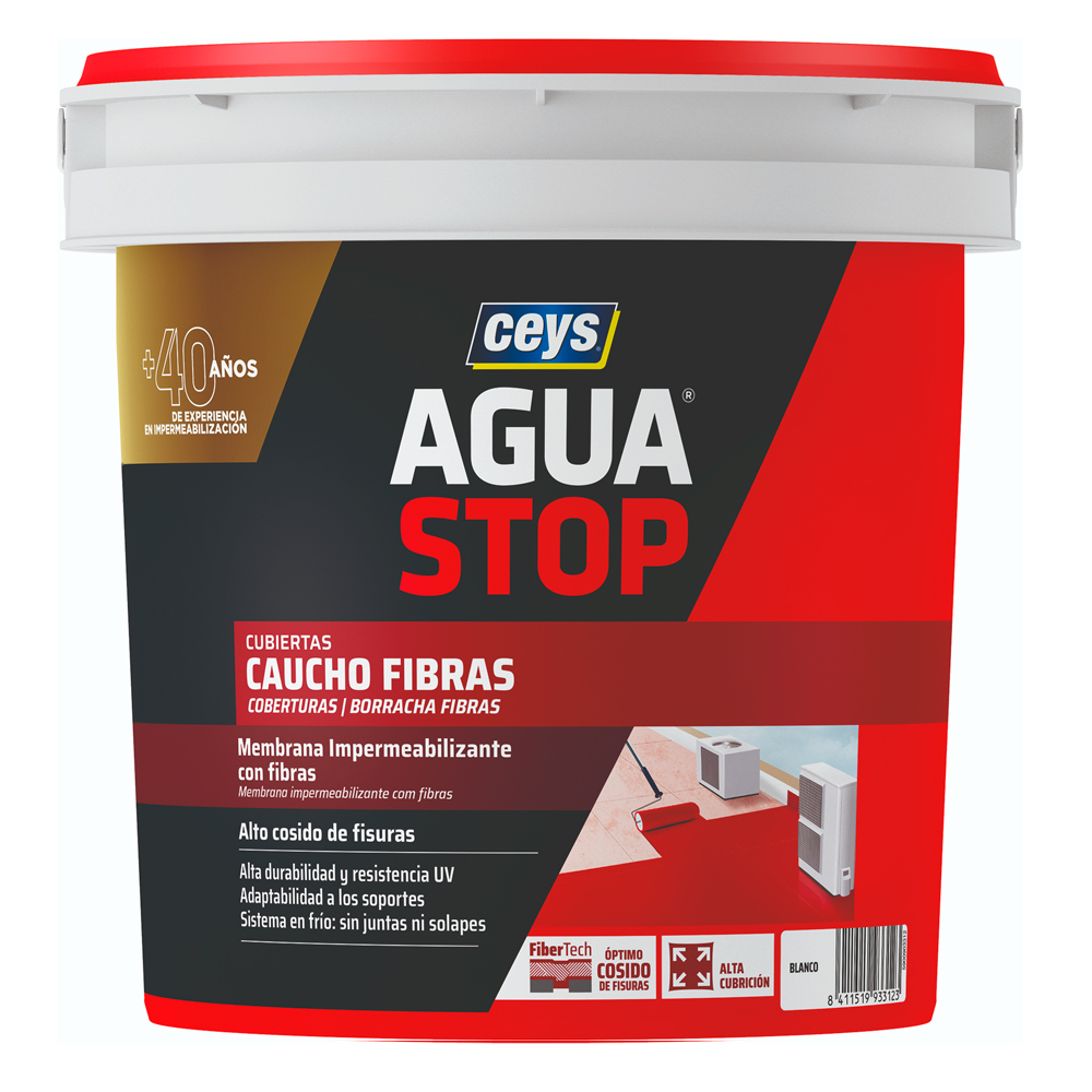 AguaStop Caucho Fibras 1 Kg