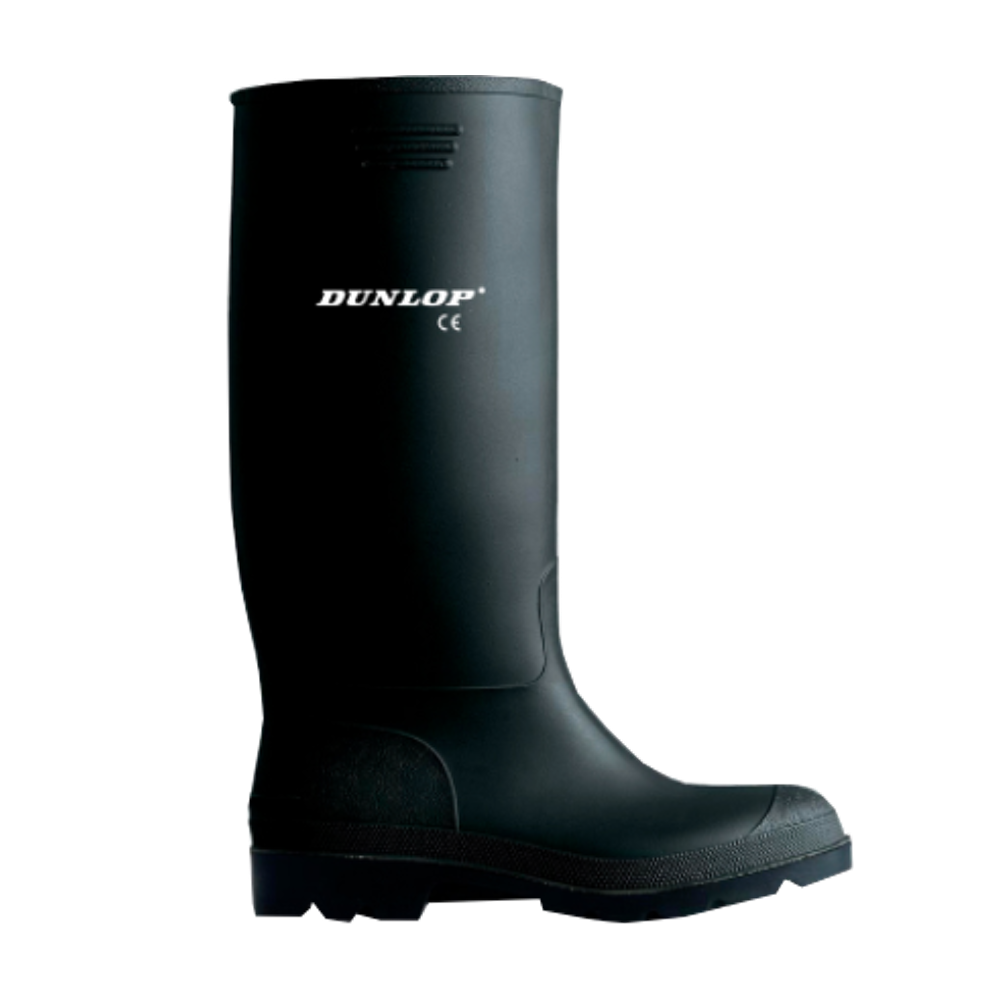 Bota Agua Caña Alta Negra Dunlop Ref. 380PPNE