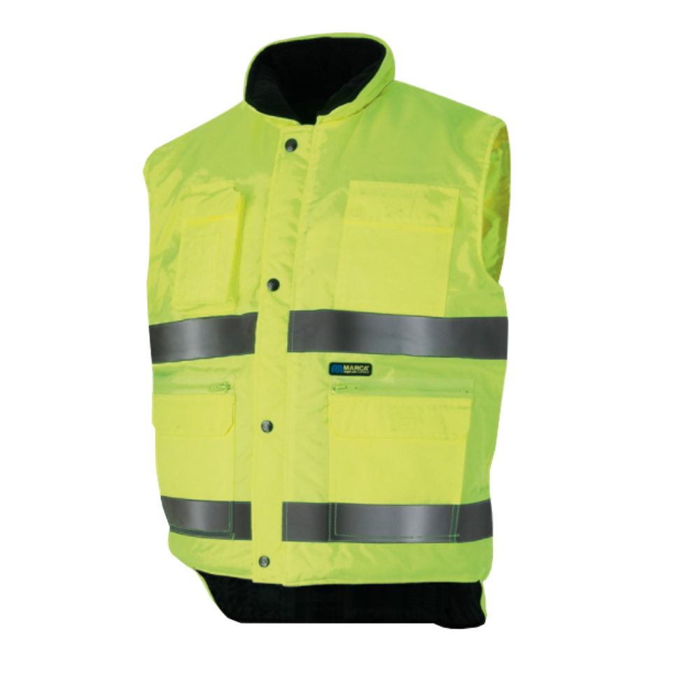 Chaleco Multibolsillos Alta Visibilidad Amarillo Ref. 288VMFYF