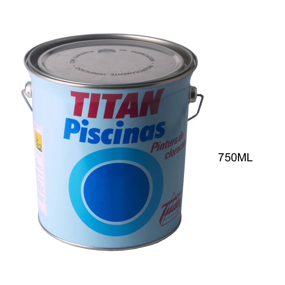 Titan Piscinas Clorocaucho Azul 022