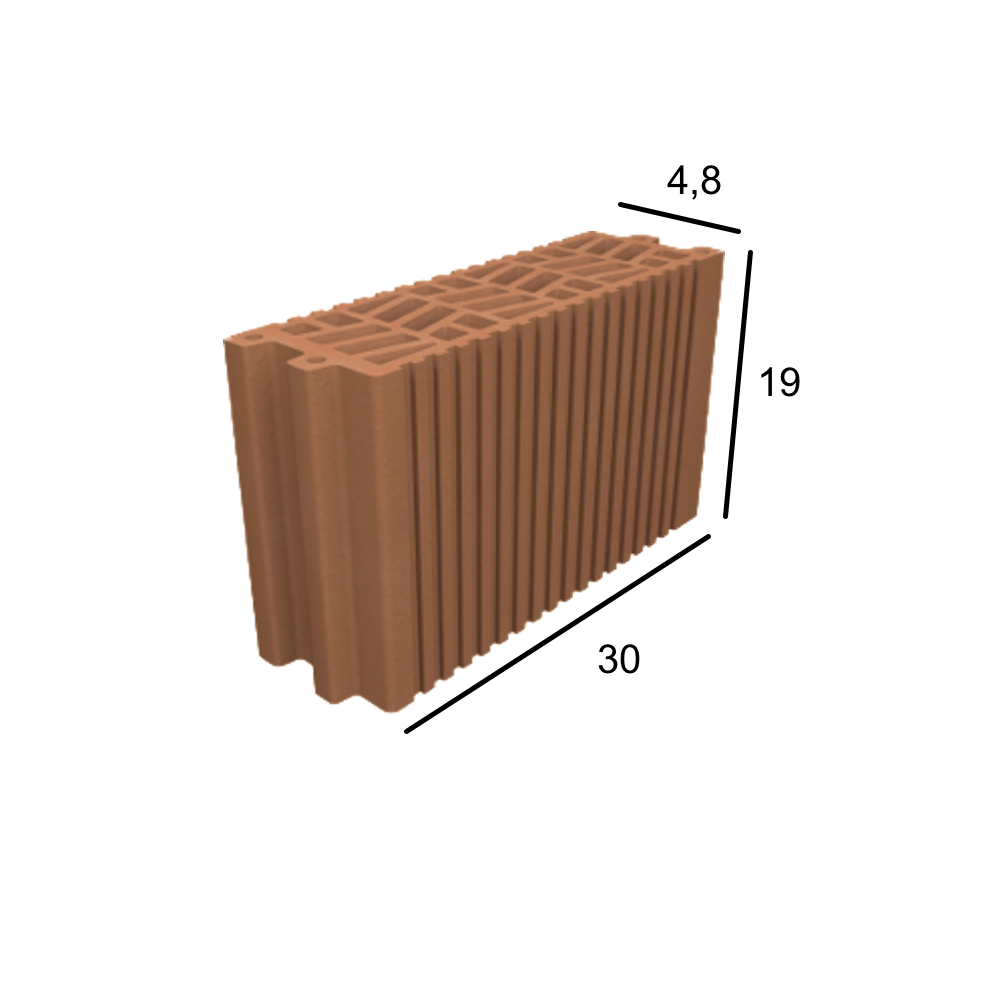 Plaqueta Termobrick Ceranor