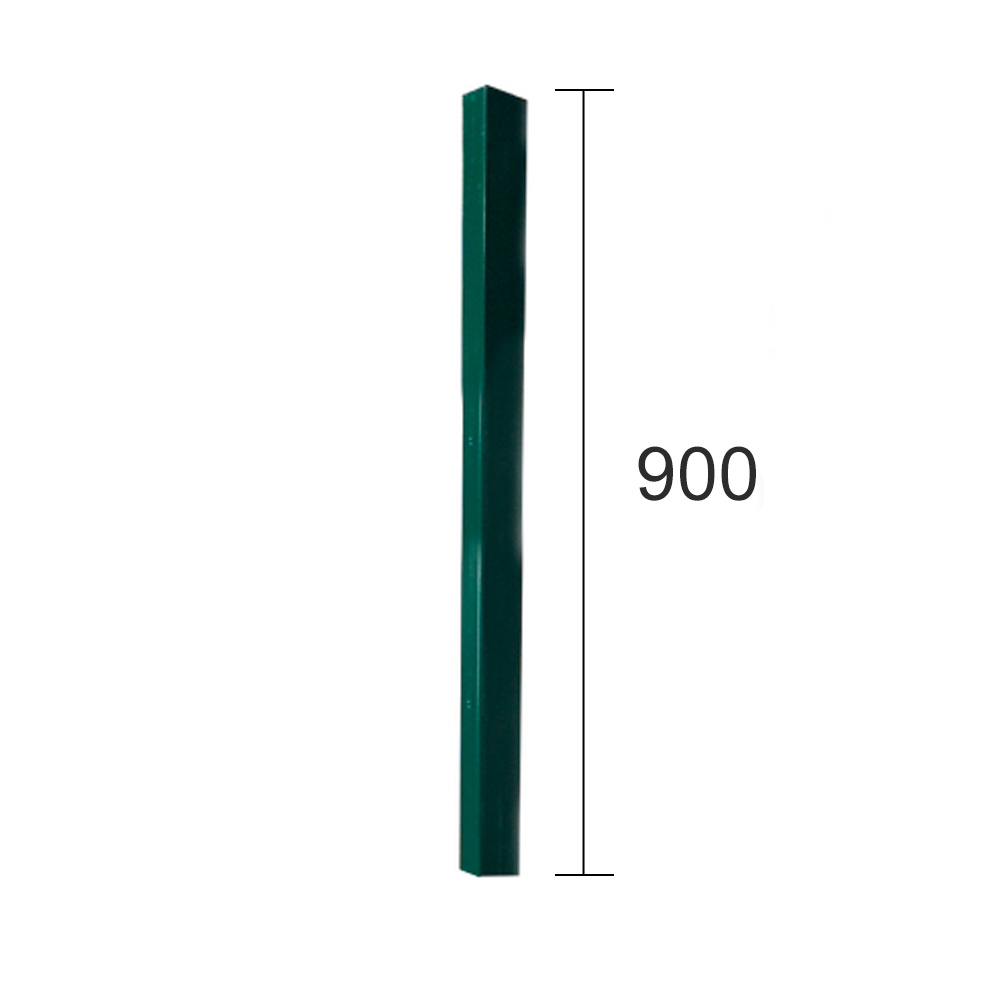 Poste Rectangular Verde 