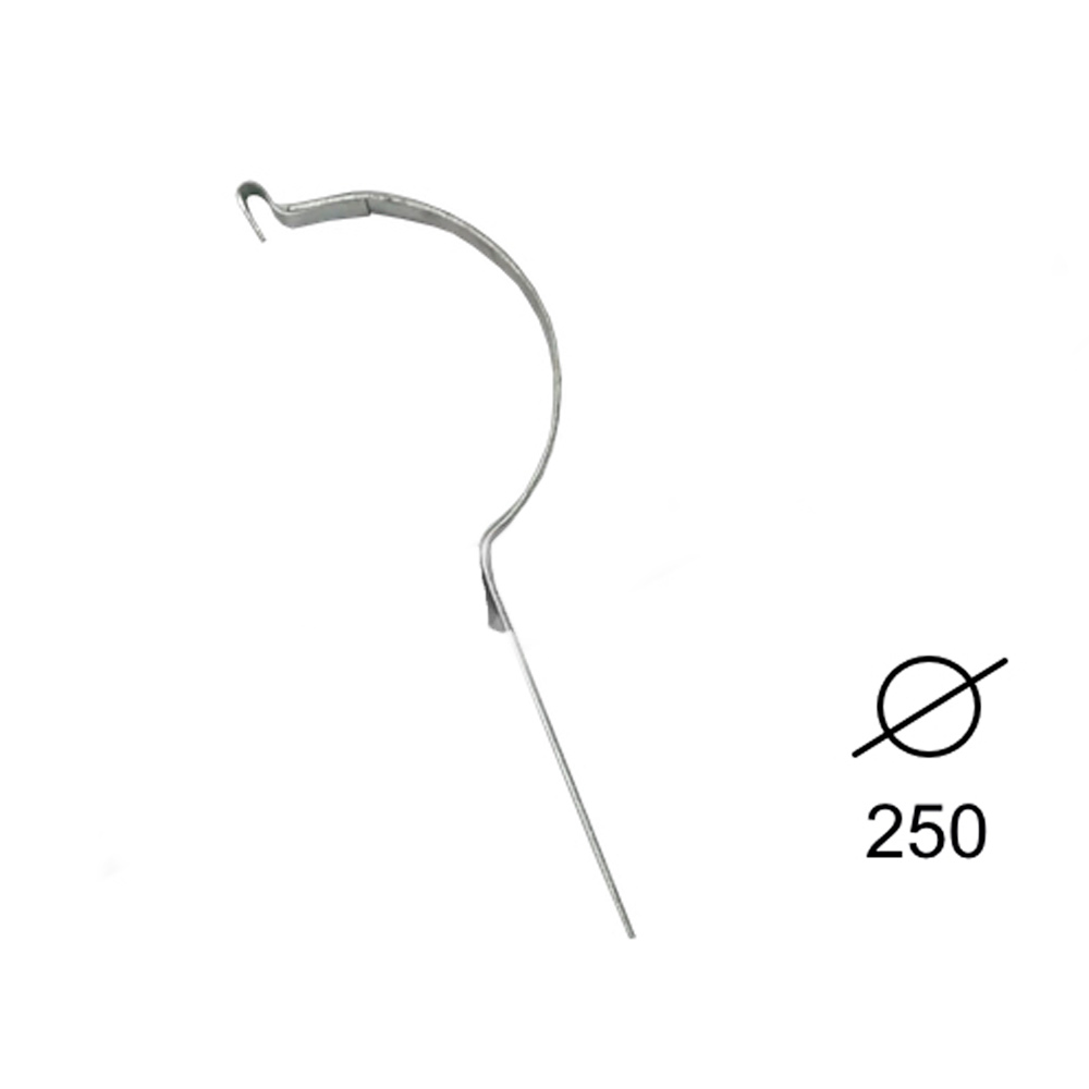 Fija Galvanizada Canalón