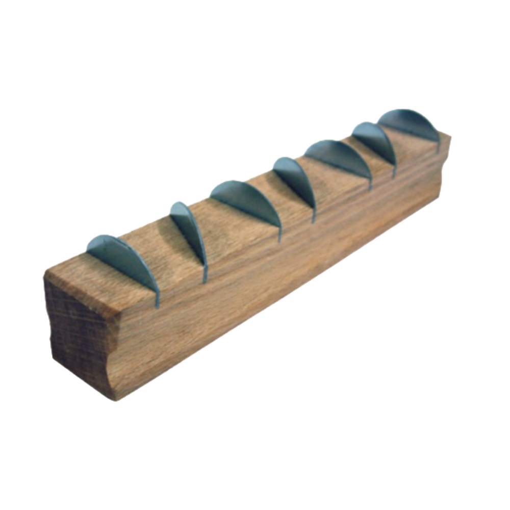 Carril Nº 12 Curvo 220x25x38 mm  Ref: 1312