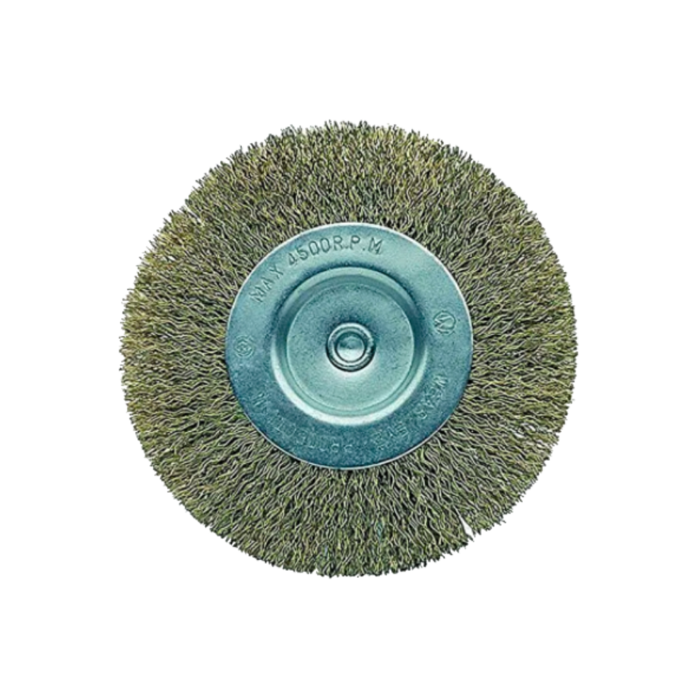 Cepillo Circular acero latonado Ref: 50807
