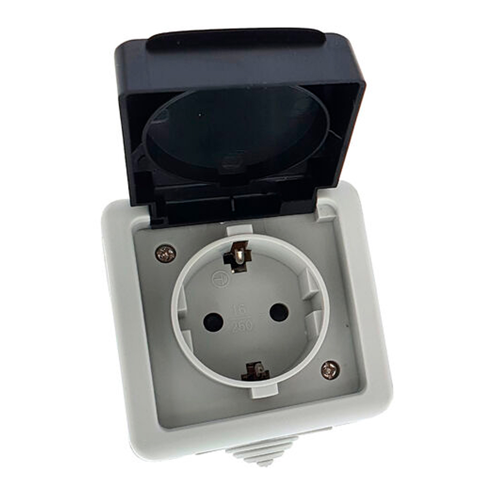 Base enchufe Schucko IP54 Ref: 5404