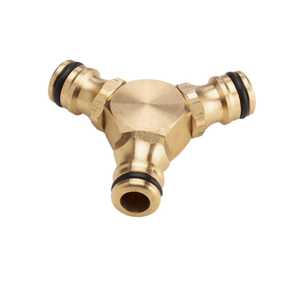 Empalme tres conectores latón Ref. 2.645-101.0