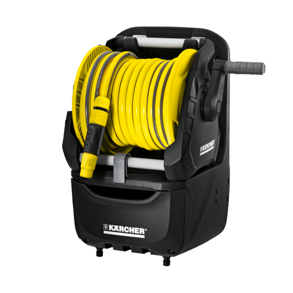 Soporte con carro enrollador HR 7315 KIT 1/2" 15 mts Ref. 2.645-164.0