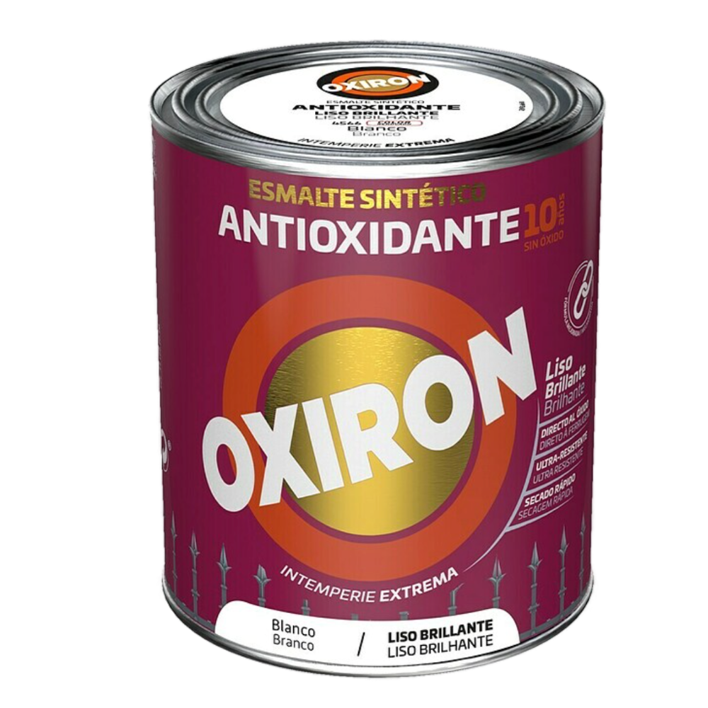 Oxiron Esmalte Brillante Antioxidante Liso 750 ml