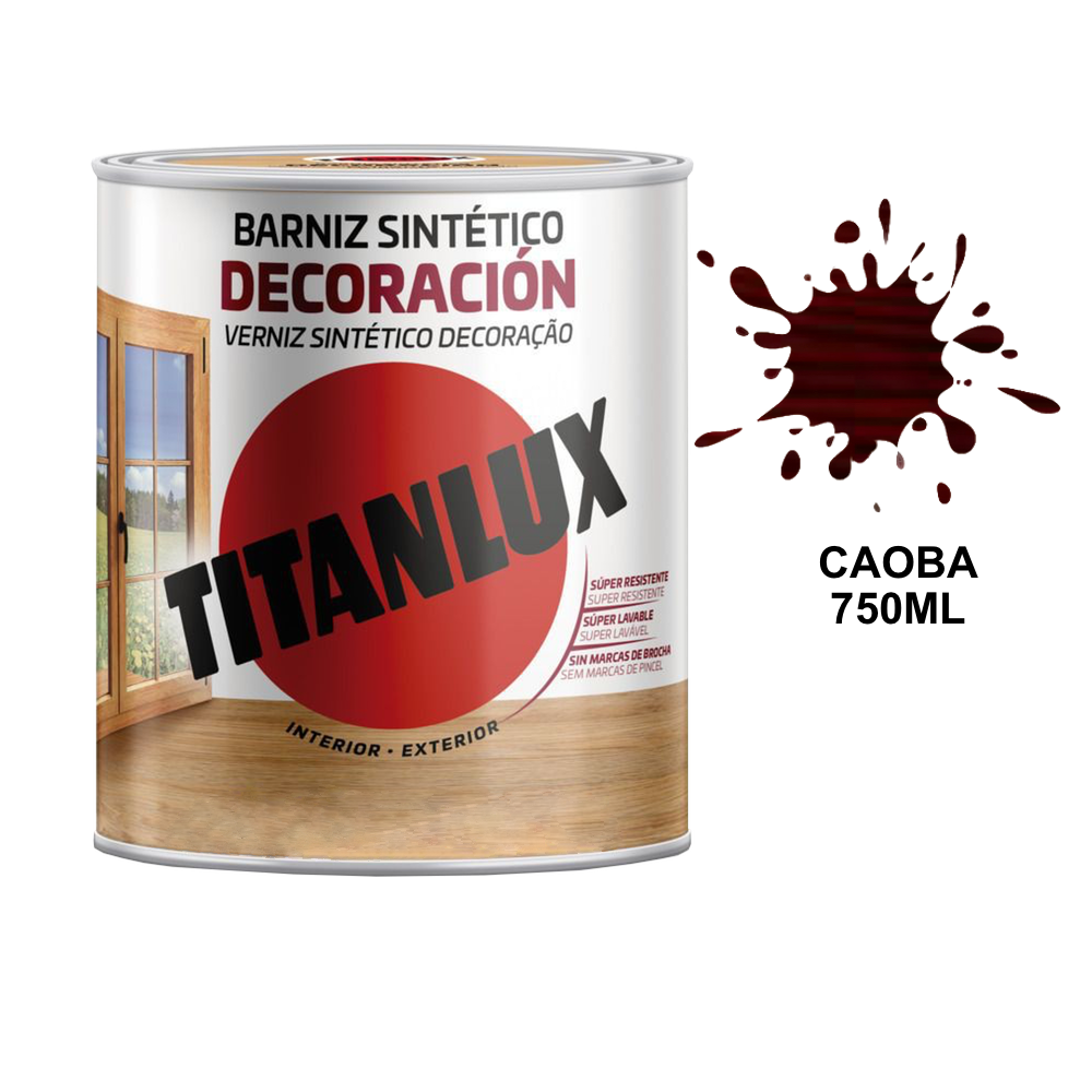 Titanlux Barniz Sintético Satinado 035 750 ml