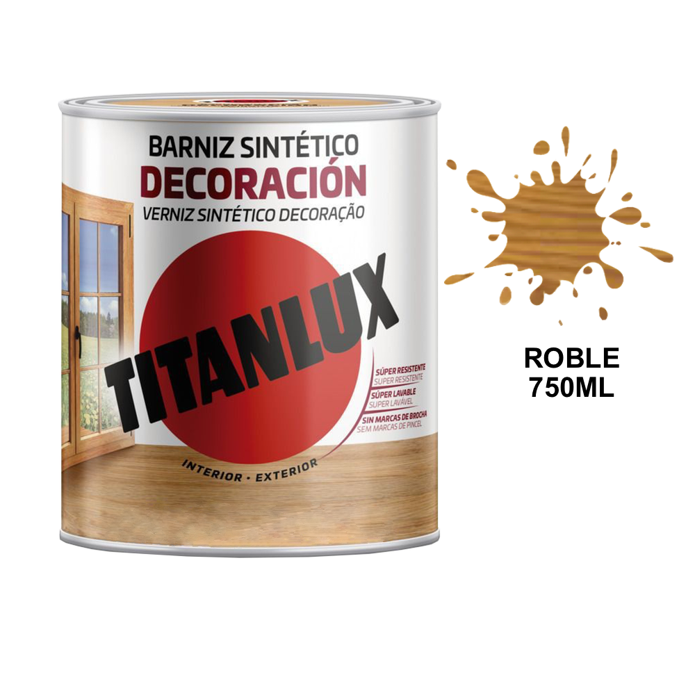 Titanlux Barniz Sintético Satinado 035 750 ml