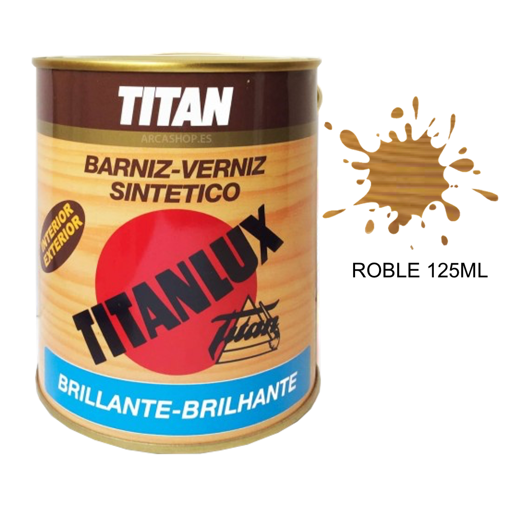 Titán Barniz Sintético Brillante 037 125 ml