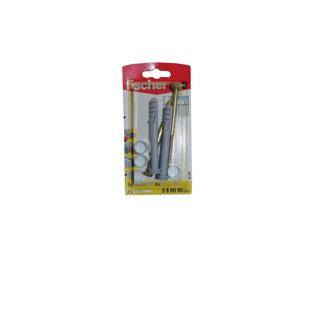 Taco con tornillo S-8 RD 80 CRK NV 
