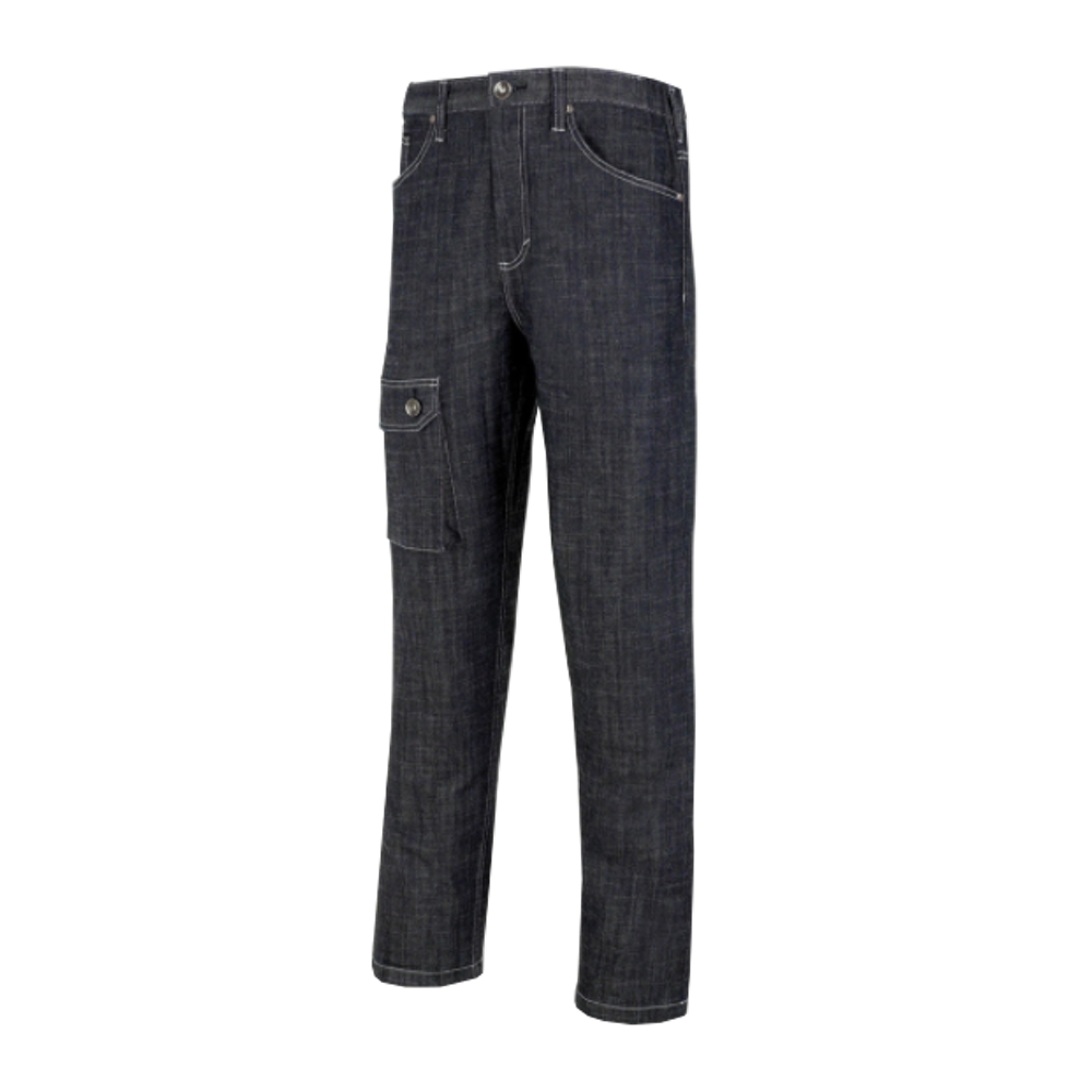 Pantalón vaquero stretch azul oscuro 