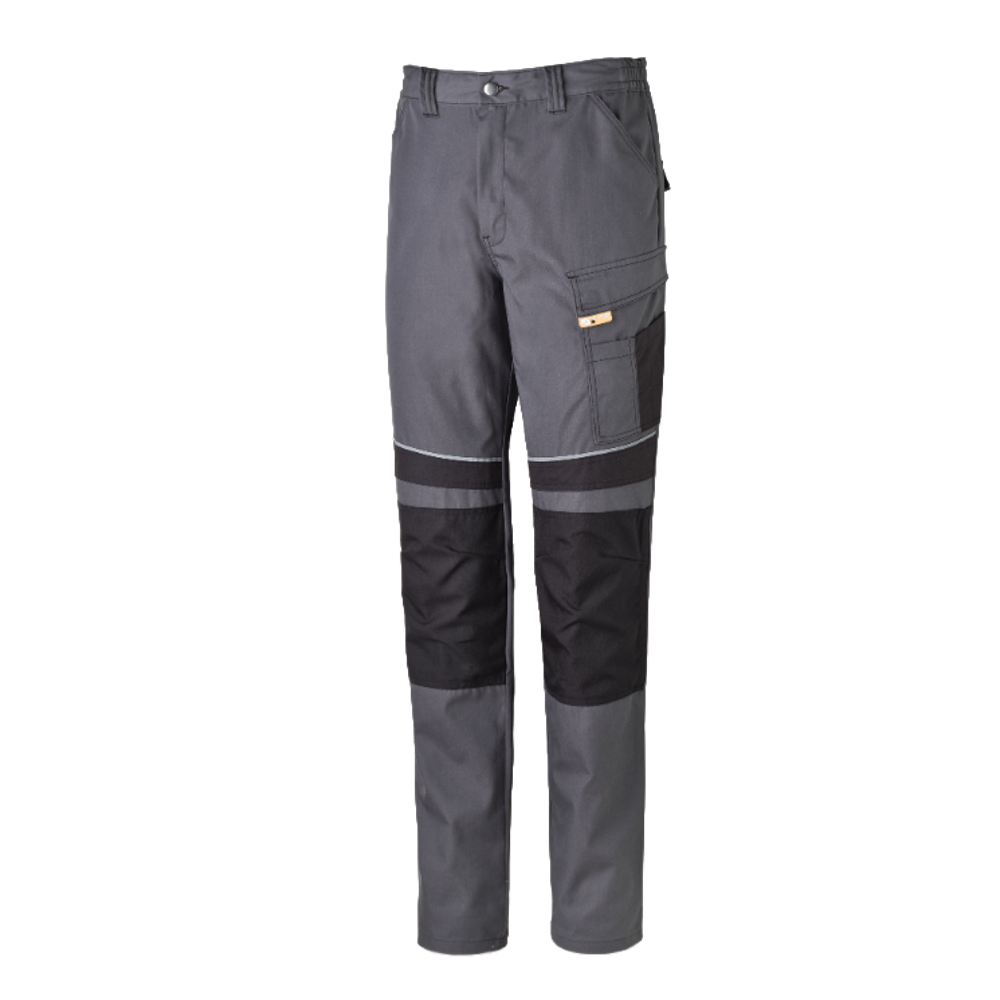 Pantalón Canvas Gris Oscuro /Negro Ref. 588PCGNE