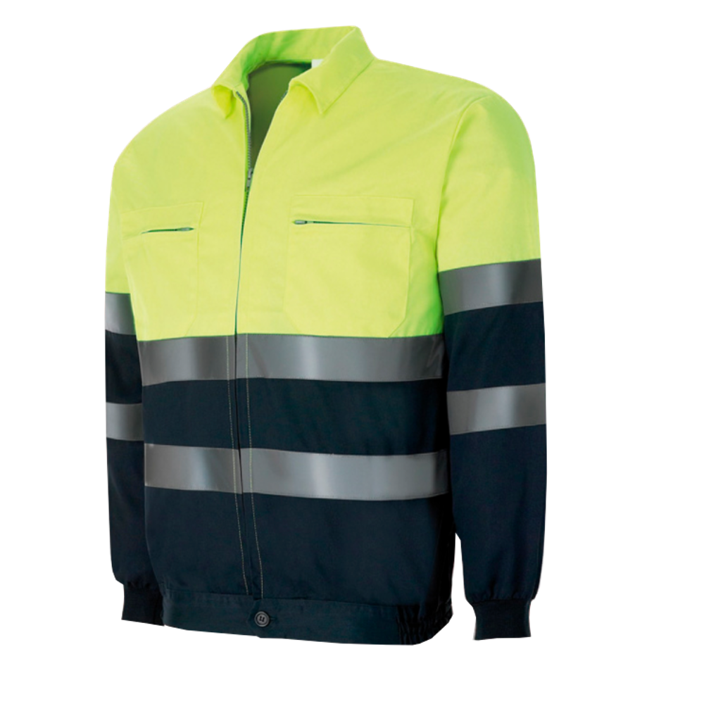 Cazadora alta visibilidad amarillo/azul Ref. 388CFXYFA