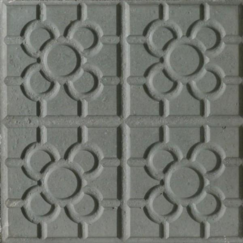 Pz Baldosa Roseta Gris 30x30x4 Ref.302