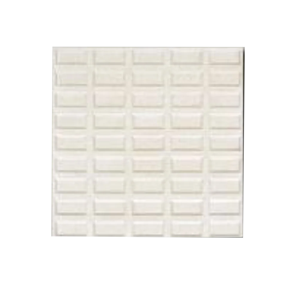 Pz Baldosa 45 Tacos Blanca 40x40x3,5 Ref. 445