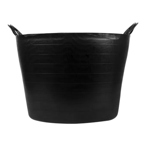 [BELLO-211] Capazo Negro de Plastico 42 Litros Ref. BKT42BP