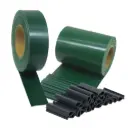 Cinta de Ocultación 450 gr 35 mt + 20 Clips Verde 