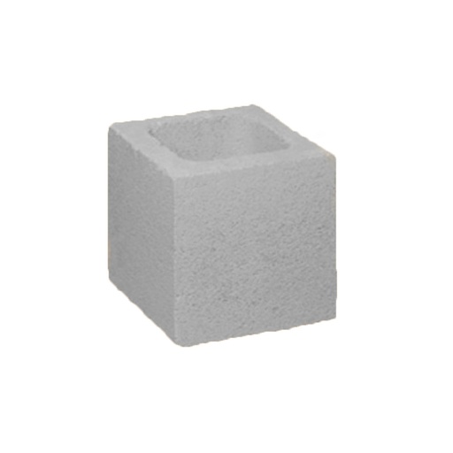 [PRE-PLO19MLG] Medio Bloque Liso Gris