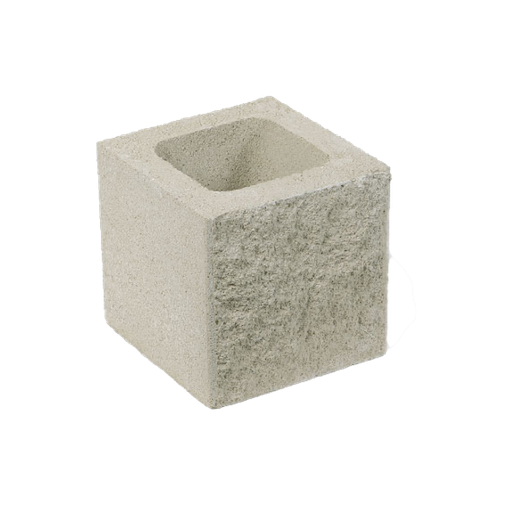 [PRE-PLO21] Medio Bloque Rugoso Gris