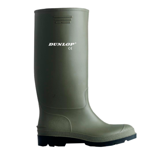 [142VPV] Bota de Agua Seguridad Caña Alta Verde Dunlop Ref. 142VPV