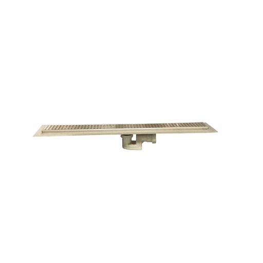 [SUM-28] Canal de Ducha Delta con alas rej. cuadrada 700x30x80 mm Ref: 406368