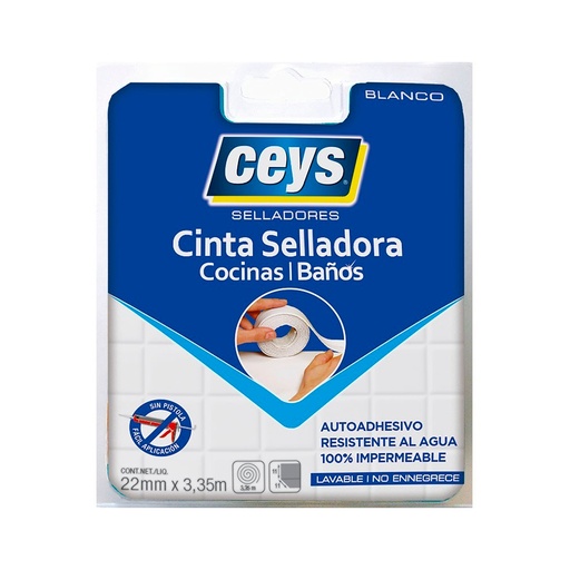 [CEYS-033] Cinta Selladora Blanca Ref. 505570