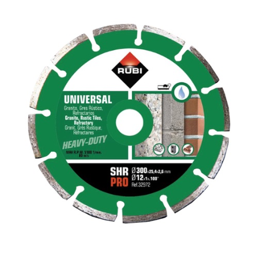 [RUB-325] Disco de Corte de Obra SHR 300 mm Ref. 32972
